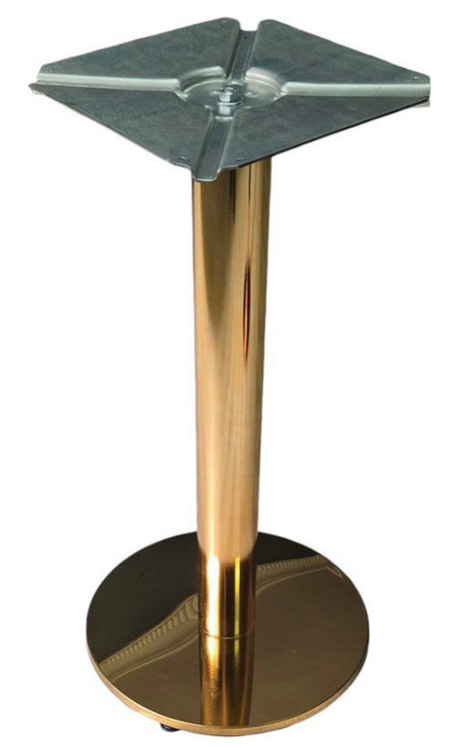 Gold Kaplama Masa Ayağı Ø38