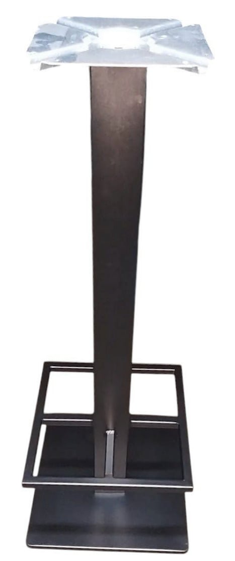Kare Tabanlı Bar Masası Ayağı 40×40