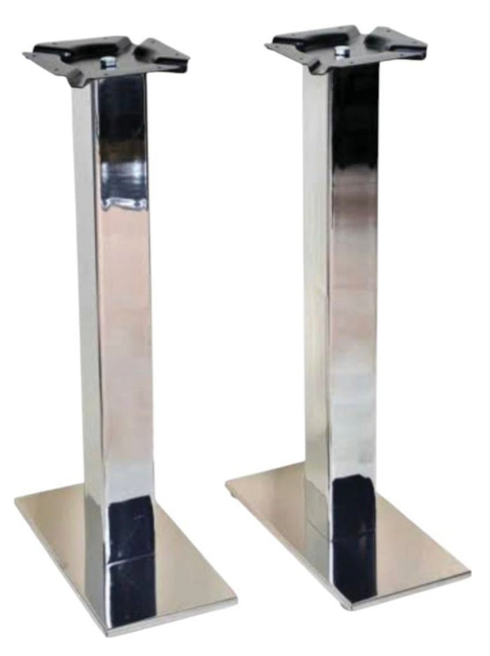 Paslanmaz İkili Masa Ayağı 20×40