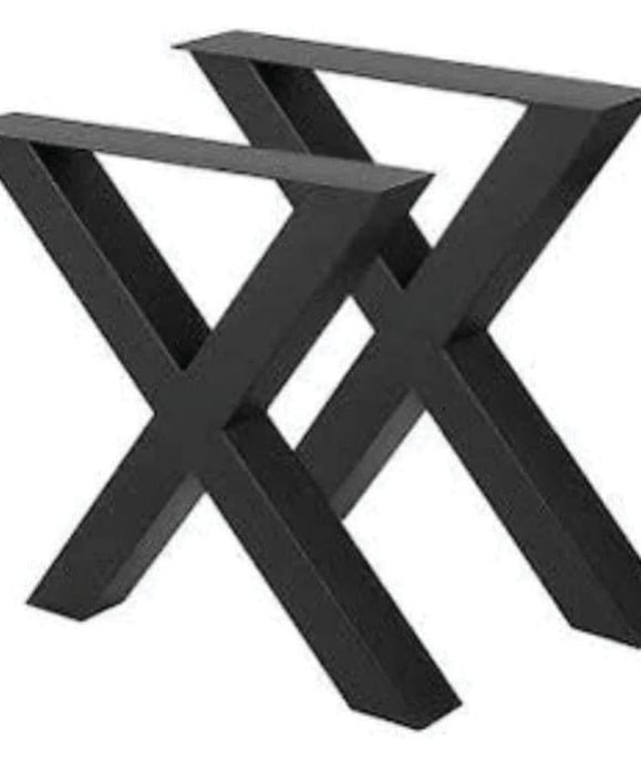 X Metal Masa Ayağı, 40×60 Profil